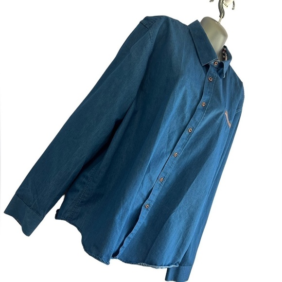 Coofandy Casual Button Down Long Sleeve Shirt • Used • Size: XXL - Picture 3 of 8